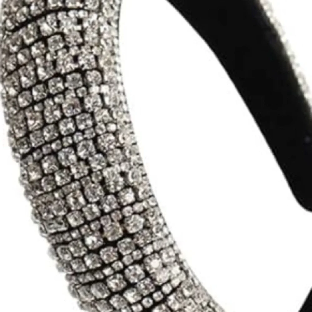 Headband Crystal Luxury‎ Bling Rhinestone Headband For Women Designer Hair Acces